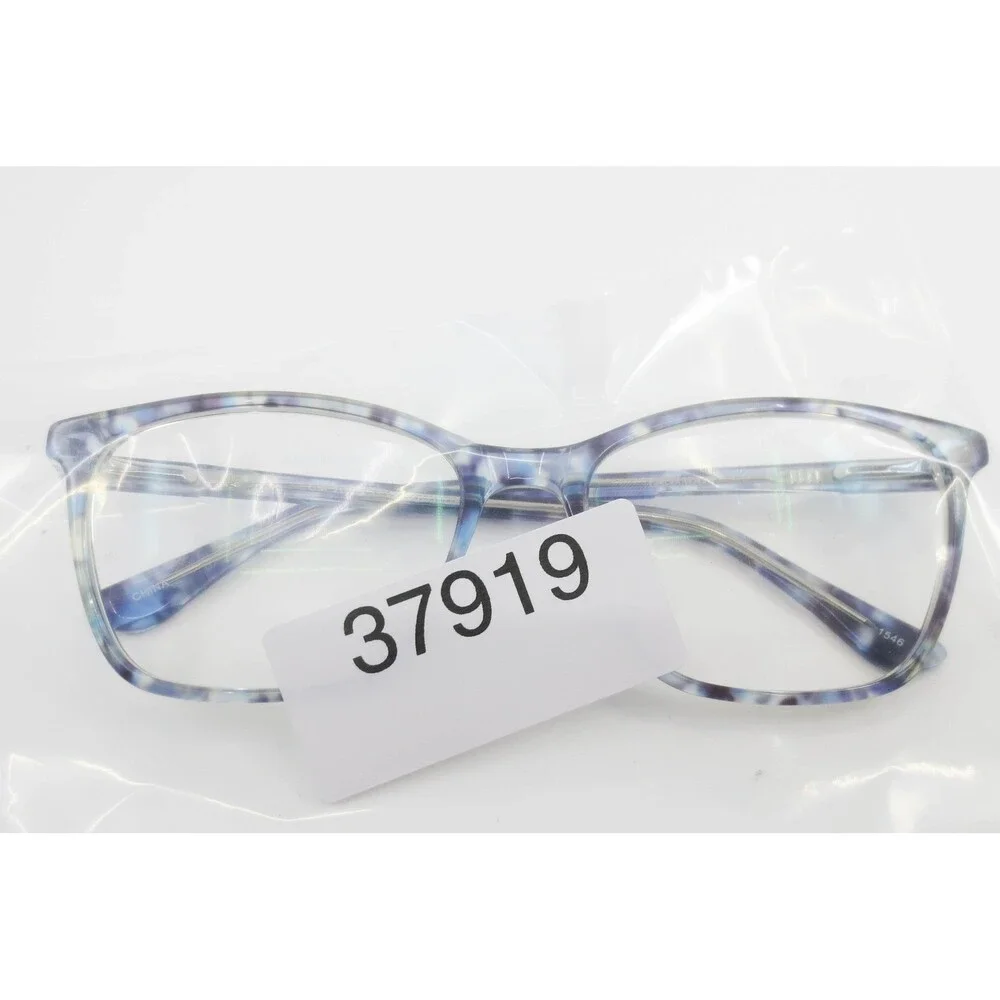 Christian Siriano CM 20212 GR/BL Blue Grey Tortoise Rectangular Eyeglass Frames